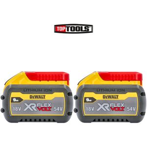 Dewalt Dcb547 2x 18v/54v 9ah Li-Ion Xr Flexvolt Battery Twin Pack Dewalt Dcb547 2x 18v/54v 9ah Li-Ion Xr Flexvolt Battery Twin Pack