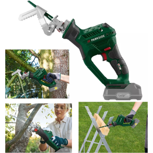Parkside 20v Cordless Branch Cutter Pruning Garden Saw No Battery & Charger Parkside 20v Cordless Branch Cutter Pruning Garden Saw No Battery & Charger
