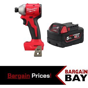 Milwaukee Impact Driver - Compact, 190Nm, Brushless, LED, 1/4 Hex Milwaukee Impact Driver - Compact, 190Nm, Brushless, LED, 1/4 Hex
