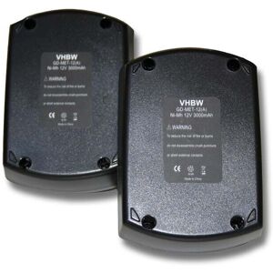 Vhbw 2x Battery For Metabo Bsz 12 Impuls Bsz 12 Premium Bs 12 Sp Bsz 12 3ah 12v Vhbw 2x Battery For Metabo Bsz 12 Impuls Bsz 12 Premium Bs 12 Sp Bsz 12 3ah 12v