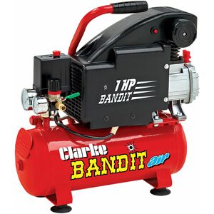 Clarke Bandit Air Compressor 230 Volt 4.5cfm 8 Litre Tank 1hp Clarke Bandit Air Compressor 230 Volt 4.5cfm 8 Litre Tank 1hp