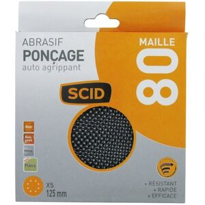 Scid Lot 5 Abrasive Mesh Sanding Discs Silicon Carbide ° 125mm Grit 80 Self-Adhesive Scid Lot 5 Abrasive Mesh Sanding Discs Silicon Carbide ° 125mm Grit 80 Self-Adhesive