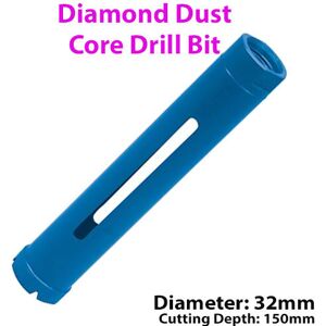 Thatcable 32mm X 150mm Diamond Core Drill Bit Hole Cutter For Brick Wall / Concrete Block Thatcable 32mm X 150mm Diamond Core Drill Bit Hole Cutter For Brick Wall / Concrete Block