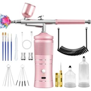 Airbrush Kit With Compressor, 48psi High Pressure Air Brush Kit With 0.3/09233 Airbrush Kit With Compressor, 48psi High Pressure Air Brush Kit With 0.3/09233