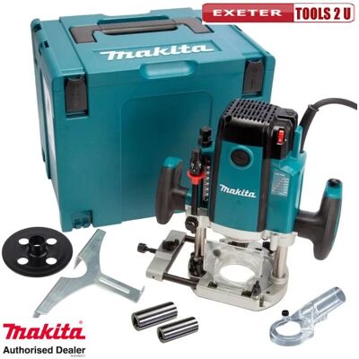 Makita Rp2303fc08/2 1/2\" 2100w Plunge Router 240v In Makpac Carry Case Makita Rp2303fc08/2 1/2\" 2100w Plunge Router 240v In Makpac Carry Case