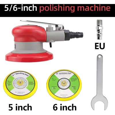 Does Not Apply 5/6\" Air Orbital Sander 125/150mm Pneumatic Polisher For Car Wood Metal Does Not Apply 5/6\" Air Orbital Sander 125/150mm Pneumatic Polisher For Car Wood Metal
