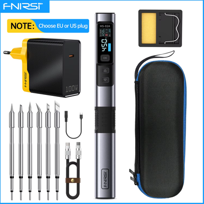 Does Not Apply Hs-02 Smart Soldering Station 100w Electric Soldering Iron Adjustable Constant T Does Not Apply Hs-02 Smart Soldering Station 100w Electric Soldering Iron Adjustable Constant T