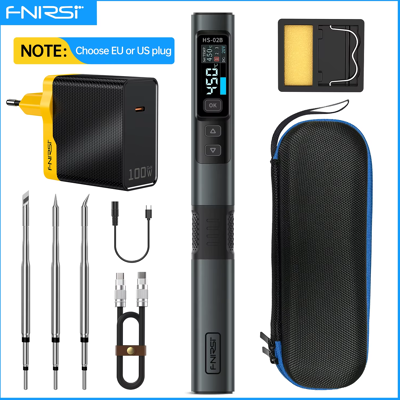 Does Not Apply Hs-02 Smart Soldering Station 100w Electric Soldering Iron Adjustable Constant T Does Not Apply Hs-02 Smart Soldering Station 100w Electric Soldering Iron Adjustable Constant T