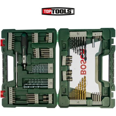 Bosch 2607017195 91 Piece V-Line Tin Universal Screwdriver & Drill Bit Set Bosch 2607017195 91 Piece V-Line Tin Universal Screwdriver & Drill Bit Set