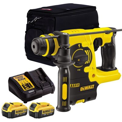 Dewalt Dch253n 18v Sds+ Rotary Hammer Drill With 2 X 4.0ah Battery Charger & Bag Dewalt Dch253n 18v Sds+ Rotary Hammer Drill With 2 X 4.0ah Battery Charger & Bag