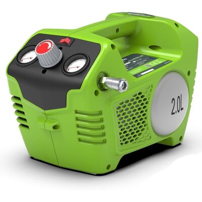 Greenworks 40v Cordless Air Compressor Excludes Battery And Charger Greenworks 40v Cordless Air Compressor Excludes Battery And Charger