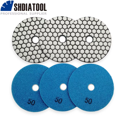 Does Not Apply 6pcs/pk Dry Polishing Pads Granite Marble Flexible Resin Sanding Discs 100mm Pla Does Not Apply 6pcs/pk Dry Polishing Pads Granite Marble Flexible Resin Sanding Discs 100mm Pla