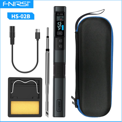 Does Not Apply Hs-02 Smart Soldering Station 100w Electric Soldering Iron Adjustable Constant T Does Not Apply Hs-02 Smart Soldering Station 100w Electric Soldering Iron Adjustable Constant T