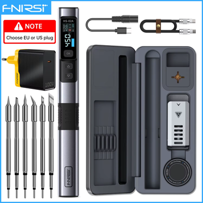 Does Not Apply Hs-02 Smart Soldering Station 100w Electric Soldering Iron Adjustable Constant T Does Not Apply Hs-02 Smart Soldering Station 100w Electric Soldering Iron Adjustable Constant T