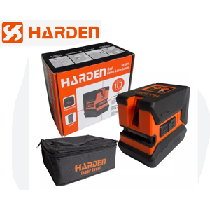 Harden 581001 Crossline Laser Level Red Beam Self Levelling Waterproof Magnetic Harden 581001 Crossline Laser Level Red Beam Self Levelling Waterproof Magnetic