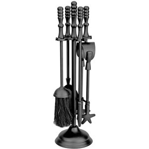 Black Country Metal Works Midnight Black Picador Fireside Companion Set Or Poker Tool Set Black Country Metal Works Midnight Black Picador Fireside Companion Set Or Poker Tool Set