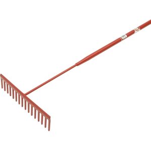 Faithfull Asphalt Rake Tubular Shaft 16t Flat Faithfull Asphalt Rake Tubular Shaft 16t Flat