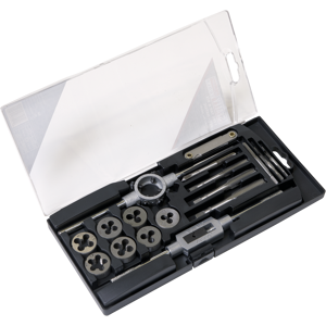 Tap & Die Set 17pc Metric - Sealey Ak321 New Tap & Die Set 17pc Metric - Sealey Ak321 New