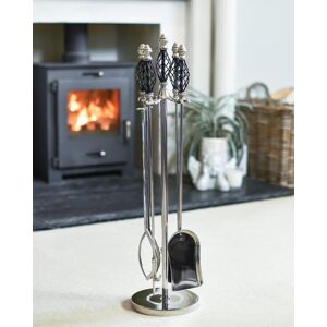 Black Country Metal Works \"Moorebridge Manor\" Four Piece Companion Set Black Country Metal Works \"Moorebridge Manor\" Four Piece Companion Set