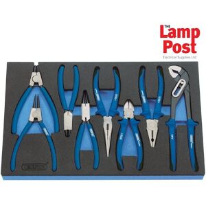 Draper 49406 Expert 8 Piece Heavy Duty Soft Grip Pliers &eva Foam Insert Tray Draper 49406 Expert 8 Piece Heavy Duty Soft Grip Pliers &eva Foam Insert Tray