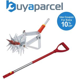Wolf Garten Aluminium D Handle 85cm Zmad Multi Change & Das Soil Miller Garden Wolf Garten Aluminium D Handle 85cm Zmad Multi Change & Das Soil Miller Garden