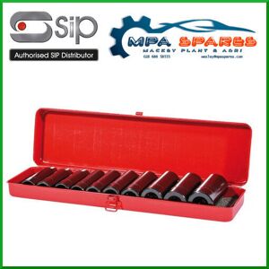 Sip 07513 1/2\" Professional Impact Deep Socket Set (10pc) - Chrome Vanadium Sip 07513 1/2\" Professional Impact Deep Socket Set (10pc) - Chrome Vanadium