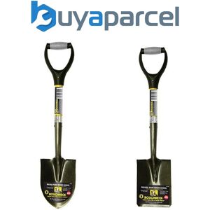 Roughneck Micro Shovel Spade Square & Round Head 27" 68-006 68-004 68-005 Roughneck Micro Shovel Spade Square & Round Head 27" 68-006 68-004 68-005