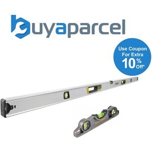 Stanley Fmht43678-1 Fatmax Box Beam Spirit Level 180cm + Torpedo 250mm 0-43-609 Stanley Fmht43678-1 Fatmax Box Beam Spirit Level 180cm + Torpedo 250mm 0-43-609