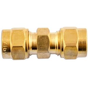 Connect Brass Straight Coupling 1/2\" 5pc 31182 Connect Brass Straight Coupling 1/2\" 5pc 31182