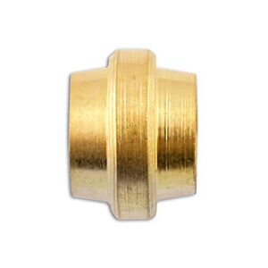Brass Olive Stepped 3/8in - Pack 100 - Connect 31173 New Brass Olive Stepped 3/8in - Pack 100 - Connect 31173 New
