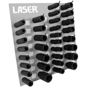 Laser Tools Complete Impact Socket Rack 1/2\"D 1159 Laser Tools Complete Impact Socket Rack 1/2\"D 1159