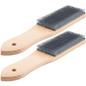 Sodial 3x(File Card Brush Steel Card File Brush Cleaner Remove Chip Metal Bits4533 Sodial 3x(File Card Brush Steel Card File Brush Cleaner Remove Chip Metal Bits4533