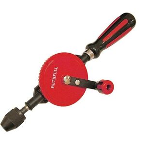 Faithfull Hand Drill Double Pinion 8mm Capacityone Size Multi Colour Tk10702 Faithfull Hand Drill Double Pinion 8mm Capacityone Size Multi Colour Tk10702