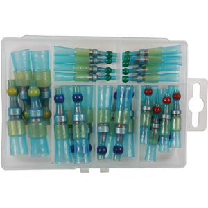 Assorted Closed End Solder Type Cable End Sleeve - 36 Pieces - Connect 30685 New Assorted Closed End Solder Type Cable End Sleeve - 36 Pieces - Connect 30685 New