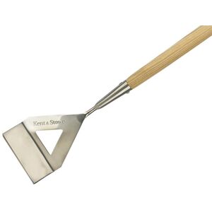 Kent & Stowe Long Handled Dutch Hoe - Stainless Steel, FSC, 160cm Kent & Stowe Long Handled Dutch Hoe - Stainless Steel, FSC, 160cm