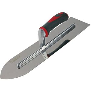 Faithfull Flooring Trowel Stainless Steel Soft Grip Handle 1400 X 100mm (16 X 4i Faithfull Flooring Trowel Stainless Steel Soft Grip Handle 1400 X 100mm (16 X 4i