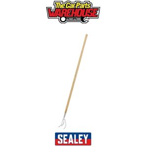 Sealey Gtwh012 Premier Garden Cultivator With Ash Handle & Stainless Steel Tines Sealey Gtwh012 Premier Garden Cultivator With Ash Handle & Stainless Steel Tines
