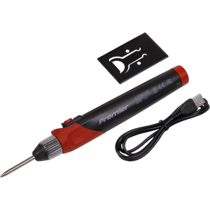 Lithium-Ion Rechargeable Soldering Iron 12w - Sealey Sdl10 New Lithium-Ion Rechargeable Soldering Iron 12w - Sealey Sdl10 New
