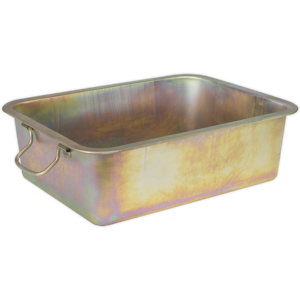 Sealey Drpm4 Metal Drain Pan - 20L - Drain Pan Sealey Drpm4 Metal Drain Pan - 20L - Drain Pan