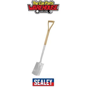 Sealey Gtwh017 Premier Border Spade With Ash Y Handle & Stainless Steel Blade Sealey Gtwh017 Premier Border Spade With Ash Y Handle & Stainless Steel Blade