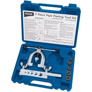 Draper Brake Pipe Flaring Kit (7 Piece) 51762 Draper Brake Pipe Flaring Kit (7 Piece) 51762