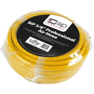 Sip Air Hose 5m Rubber Air Compressor Line 310psi 9.5mm 1/4\" Bsp 07431 Sip Air Hose 5m Rubber Air Compressor Line 310psi 9.5mm 1/4\" Bsp 07431