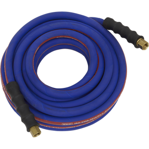 Air Hose 10m X Ø10mm With 1/4\"Bsp Unions Extra-Heavy-Duty - Sealey Ah10r/38 New Air Hose 10m X Ø10mm With 1/4\"Bsp Unions Extra-Heavy-Duty - Sealey Ah10r/38 New