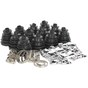 Universal Stretch Cvj Boot Ø56-116mm (Pack Of 12 X Cv96) - Sealey Cv9612 New Universal Stretch Cvj Boot Ø56-116mm (Pack Of 12 X Cv96) - Sealey Cv9612 New