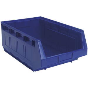 Plastic Storage Bin 310 X 500 X 190mm - Blue Pack Of 12 - Sealey Tps5 New Plastic Storage Bin 310 X 500 X 190mm - Blue Pack Of 12 - Sealey Tps5 New