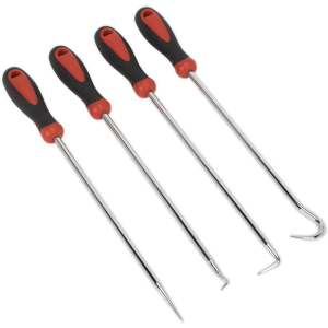 Pick & Hook Set 4pc Extra-Long - Sealey Vs5210 New Pick & Hook Set 4pc Extra-Long - Sealey Vs5210 New