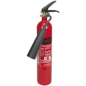 Sealey Carbon Dioxide Fire Extinguisher 2kg Scde02 Sealey Carbon Dioxide Fire Extinguisher 2kg Scde02