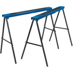 Draper 52072 Fold Down Trestles Support Stands, Pair, 1000 X 800mm Draper 52072 Fold Down Trestles Support Stands, Pair, 1000 X 800mm