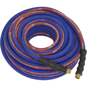 Air Hose 20m X Ø8mm With 1/4\"Bsp Unions Extra Heavy-Duty - Sealey Ah20r New Air Hose 20m X Ø8mm With 1/4\"Bsp Unions Extra Heavy-Duty - Sealey Ah20r New