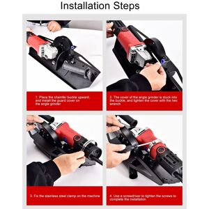 45 Degree Chamfering Tool Cold Rolled Steel Angle Grinder Cutting Machine C Sg 45 Degree Chamfering Tool Cold Rolled Steel Angle Grinder Cutting Machine C Sg